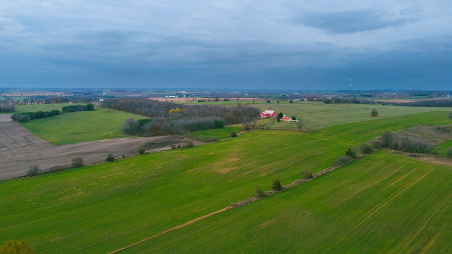 Aerial site photo used for progress tracking